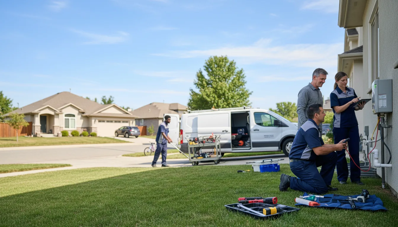 Tankless water heater service in Point, TX